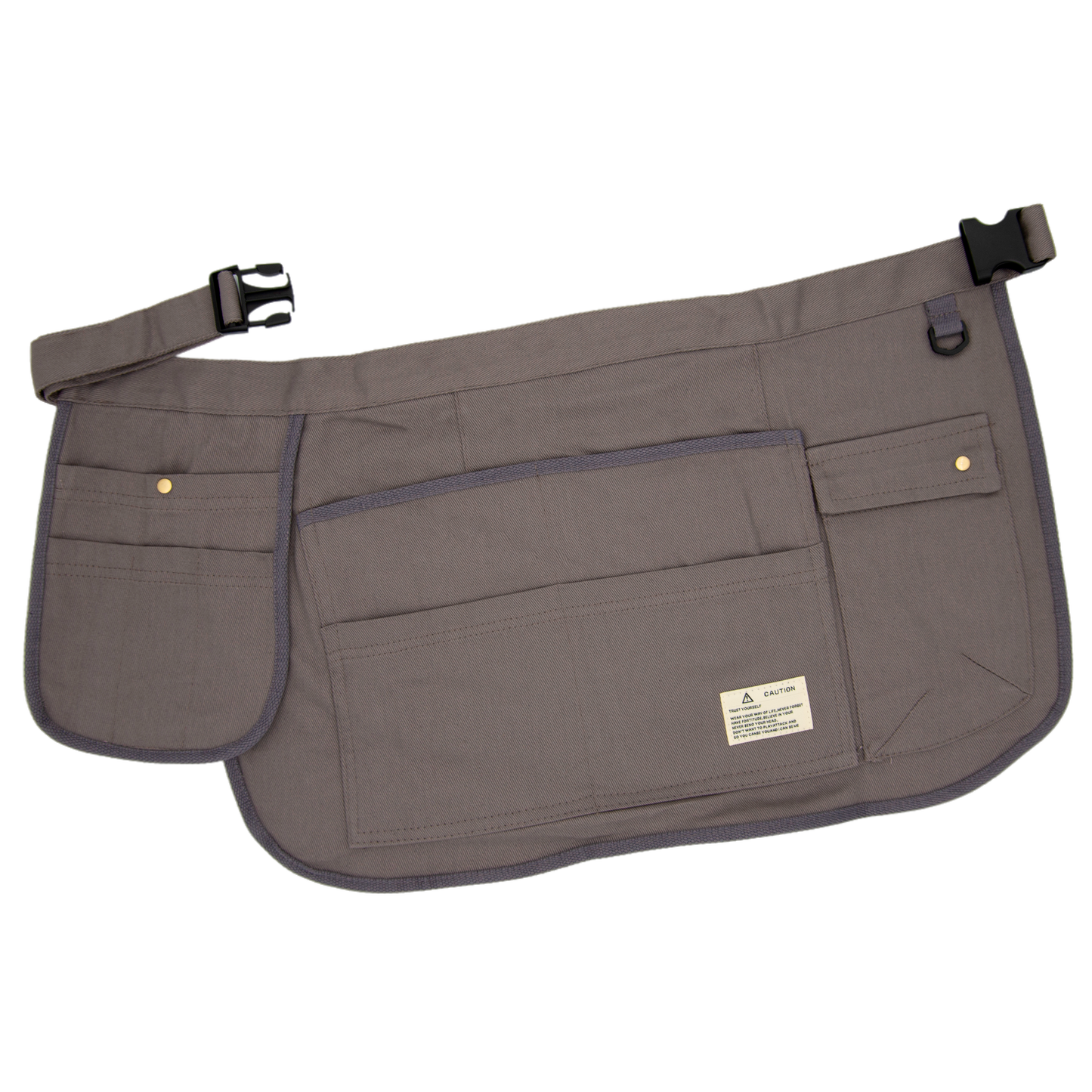 Tool Apron Half Canvas Apron - Gray