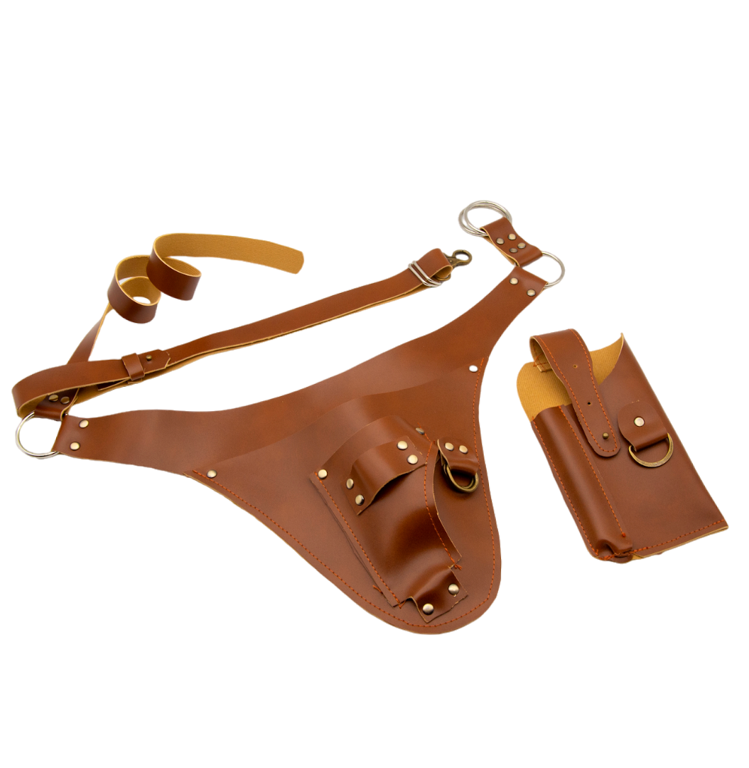 PU Leather Tool Belt Bag