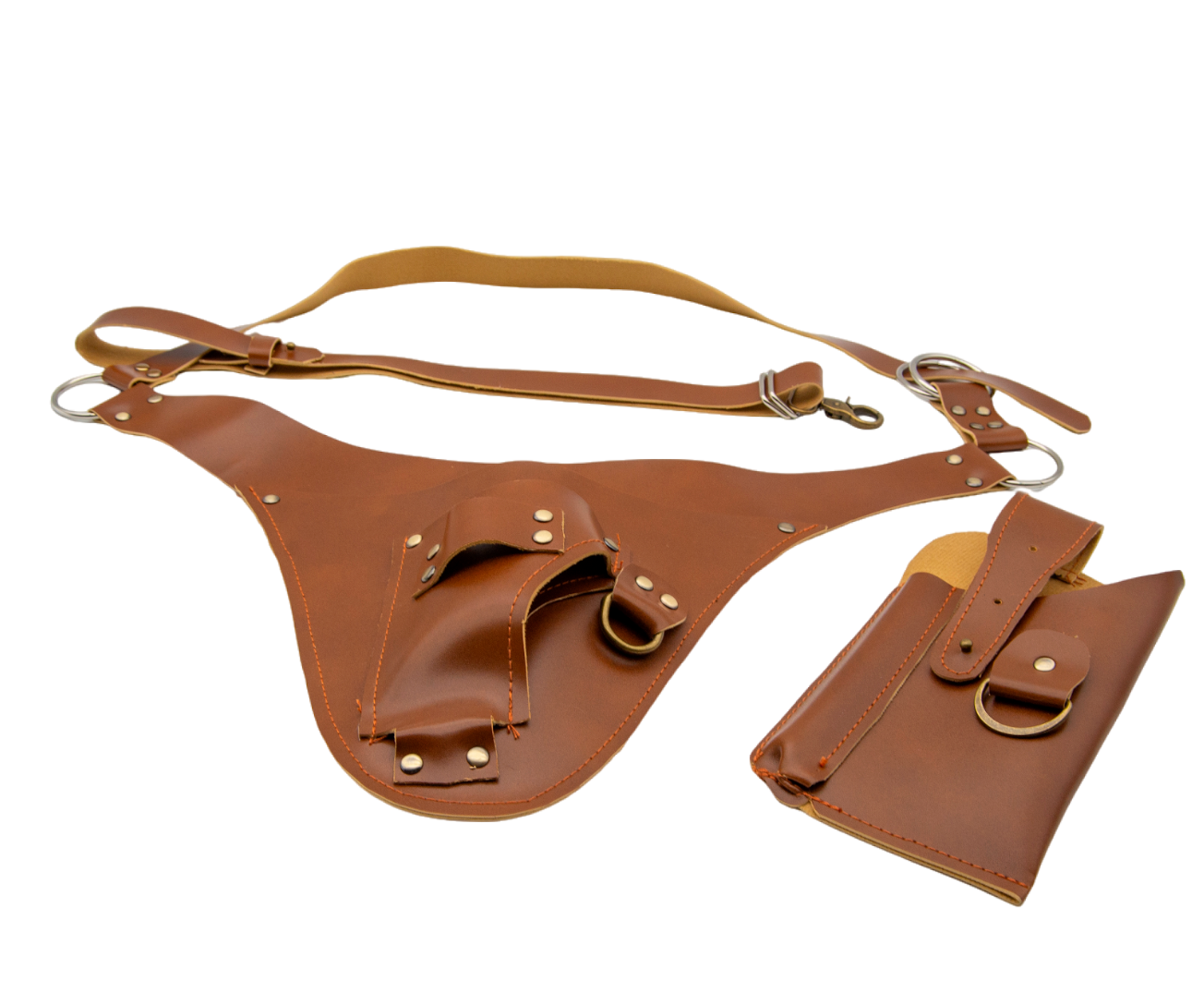 PU Leather Tool Belt Bag