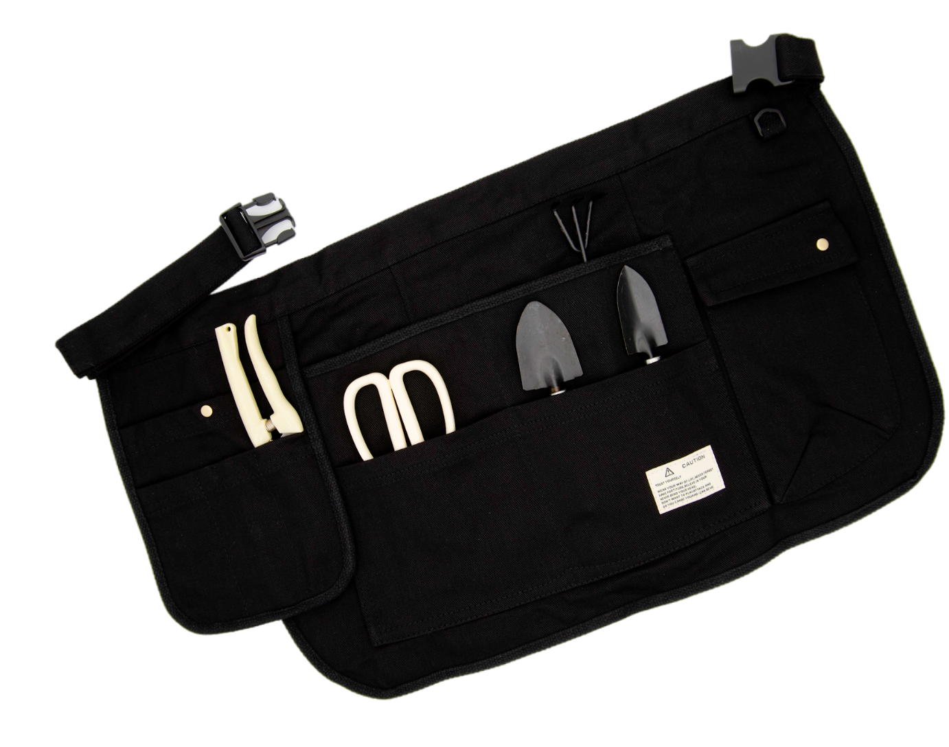 Tool Apron Half Canvas Apron - Black