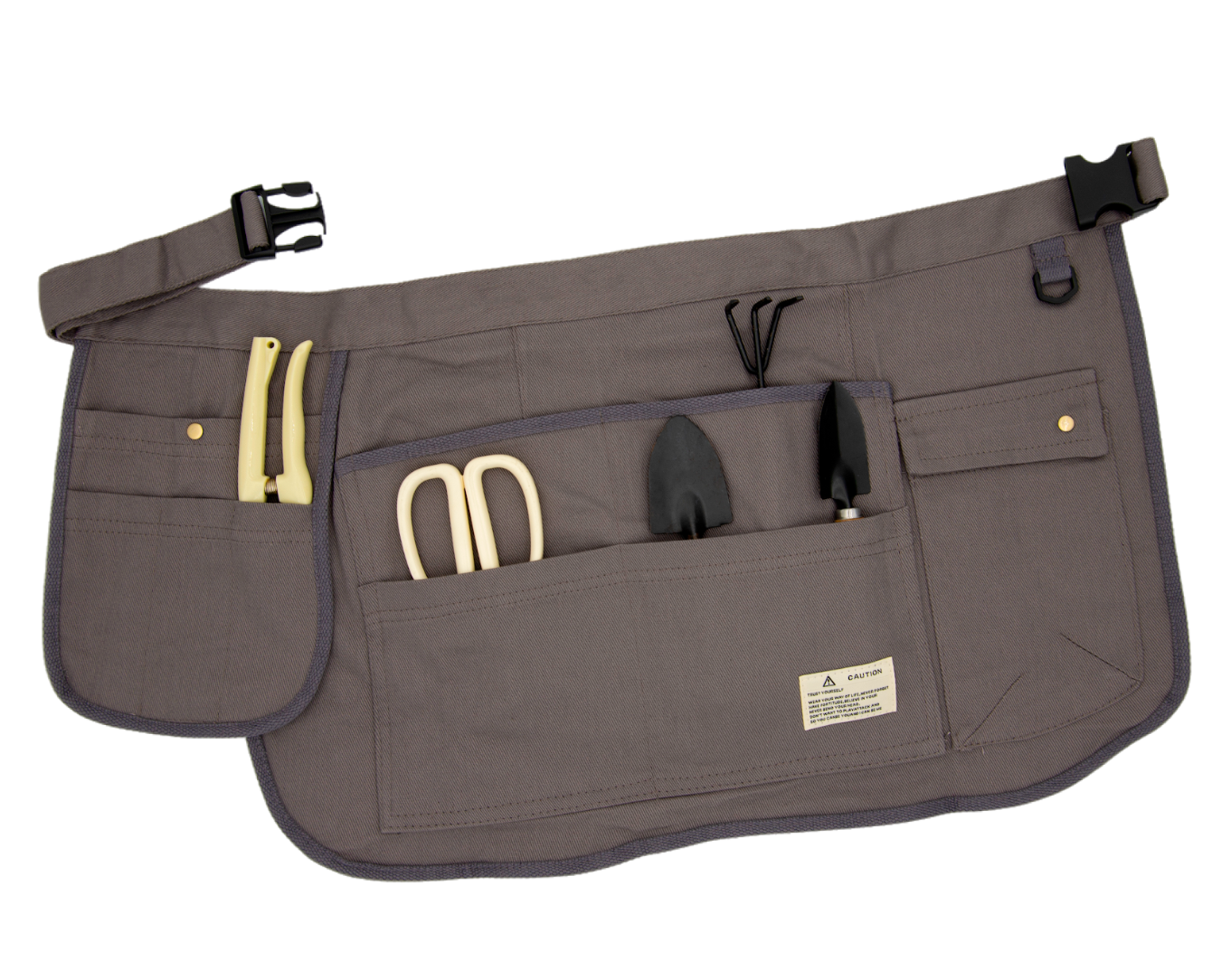 Tool Apron Half Canvas Apron - Gray