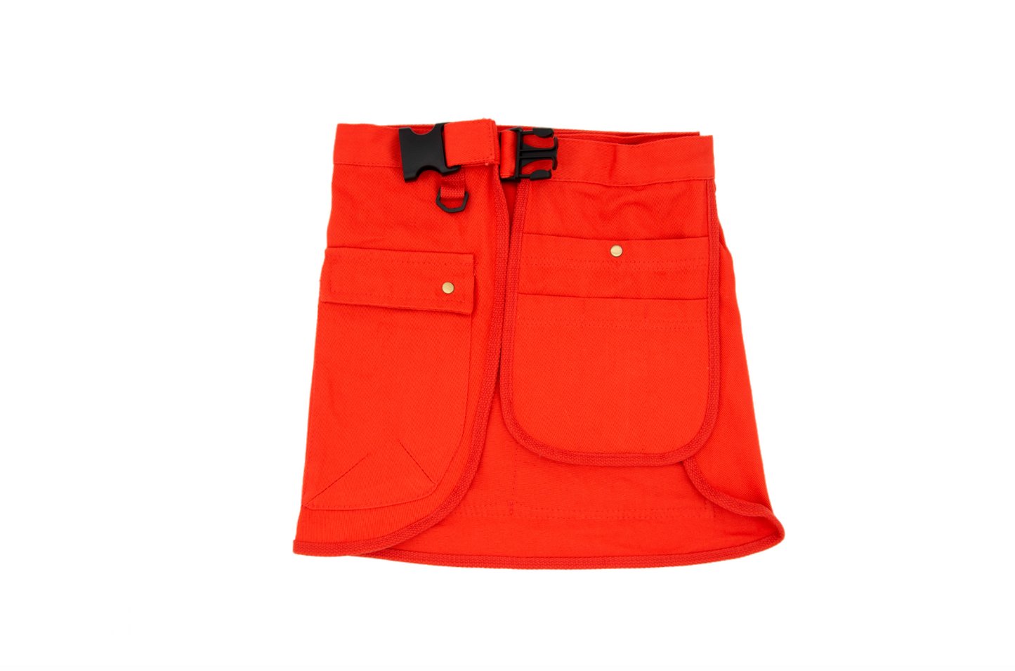 Tool Apron Half Canvas Apron - Orange