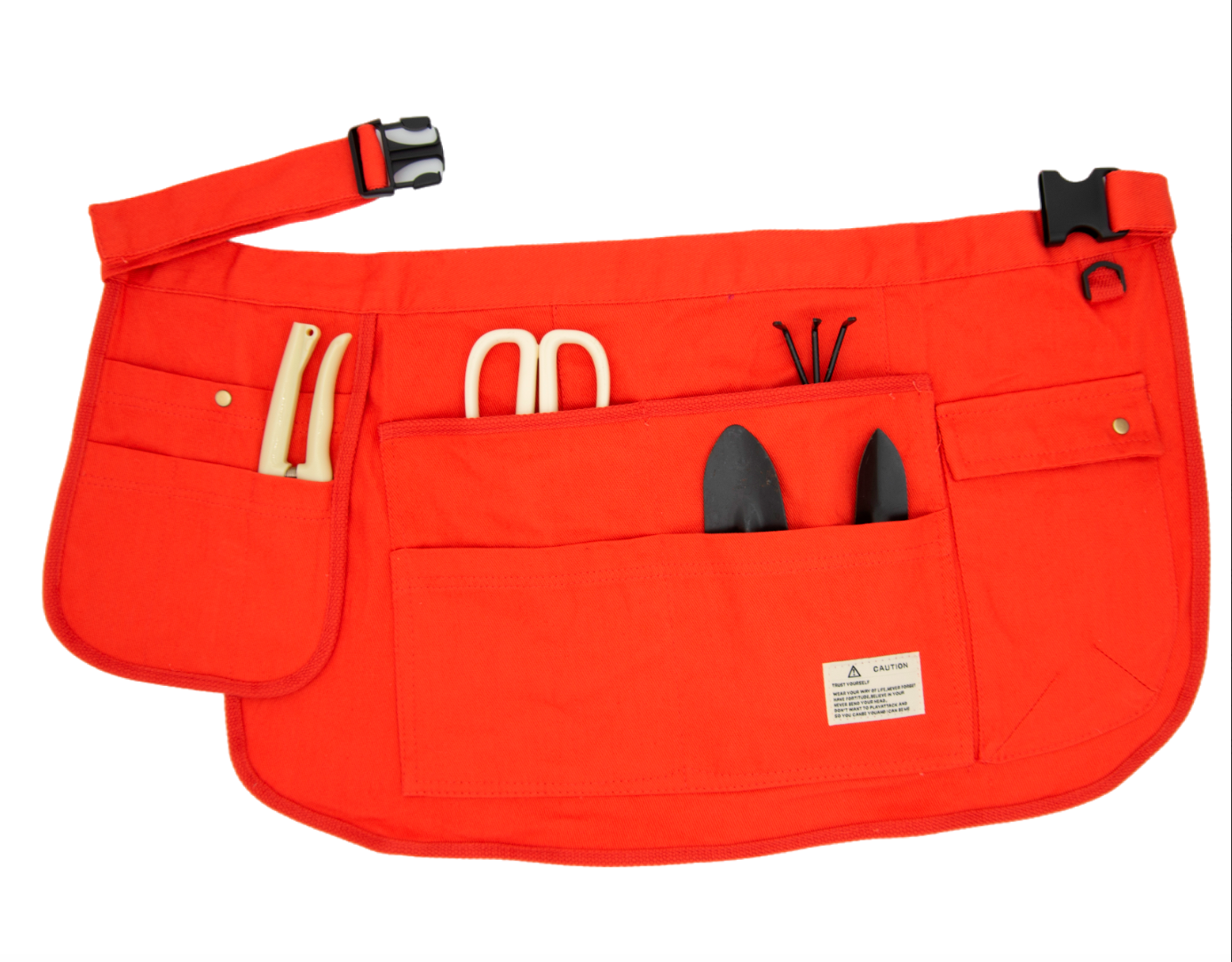 Tool Apron Half Canvas Apron - Orange