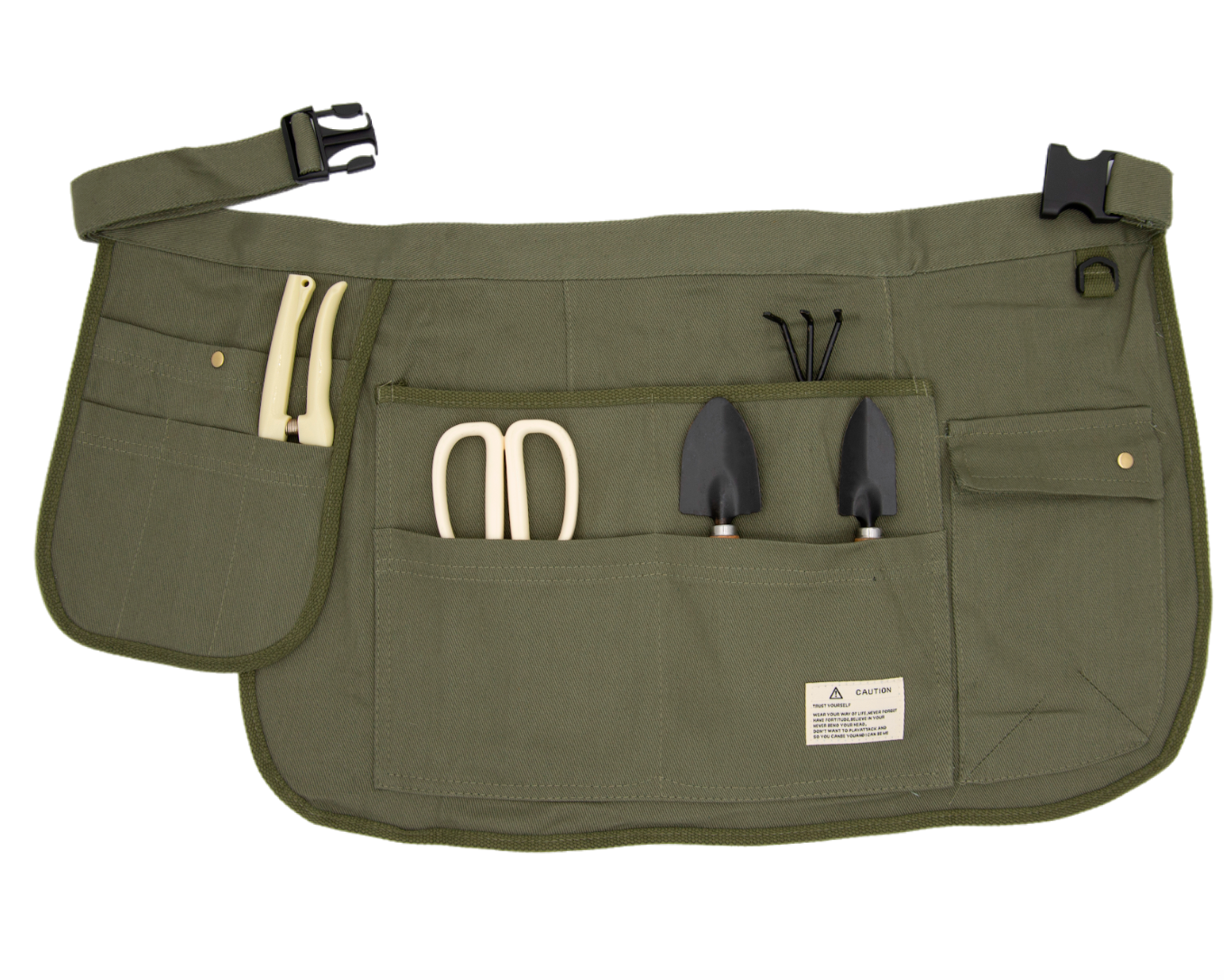 Tool Apron Half Canvas Apron - Green