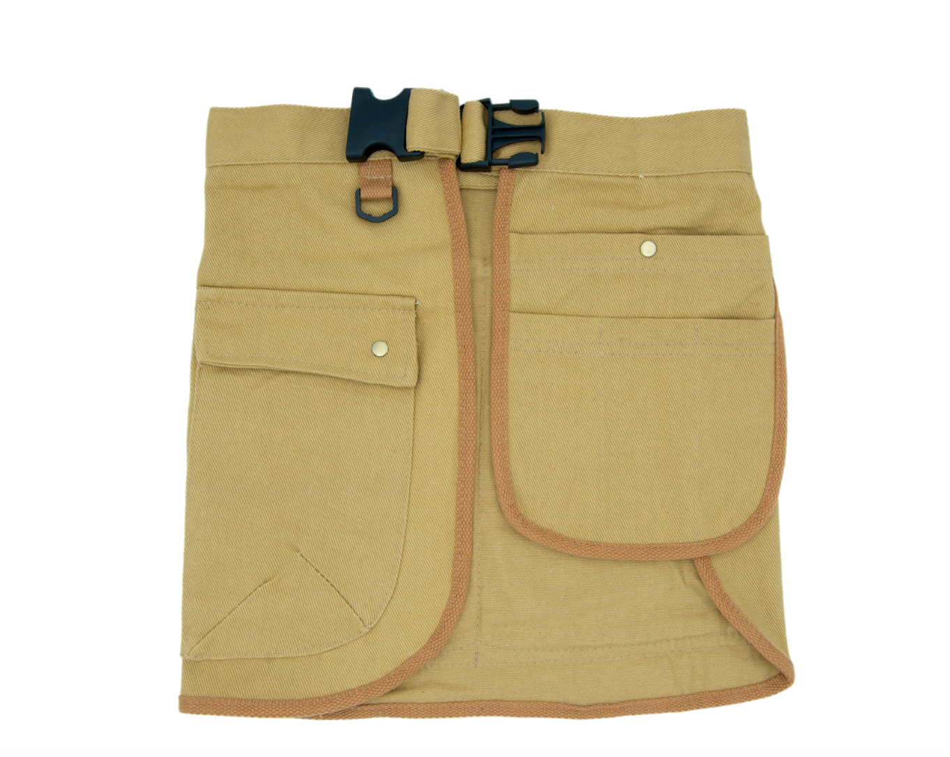 Tool Apron Half Canvas Apron - Khaki