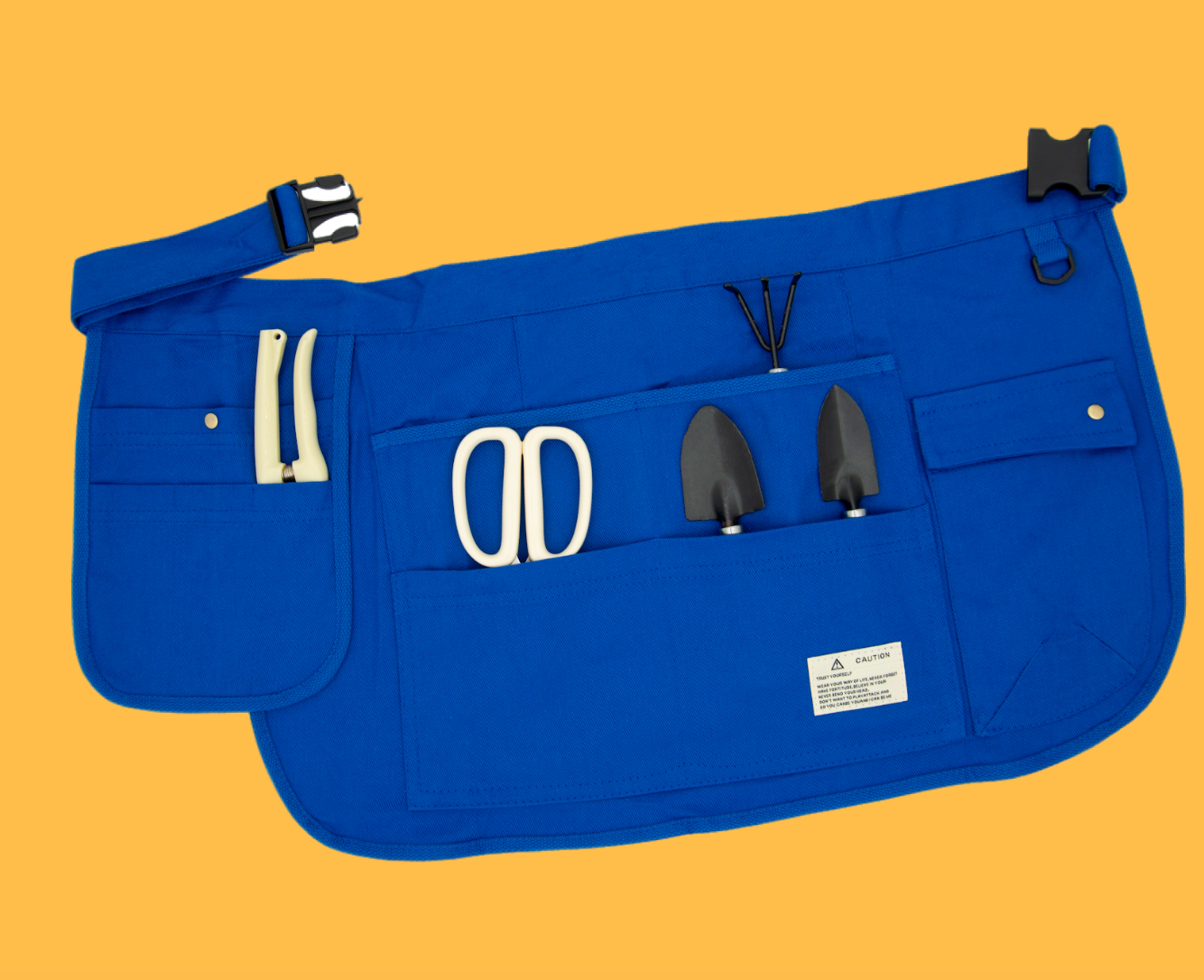Tool Apron Half Canvas Apron - Blue