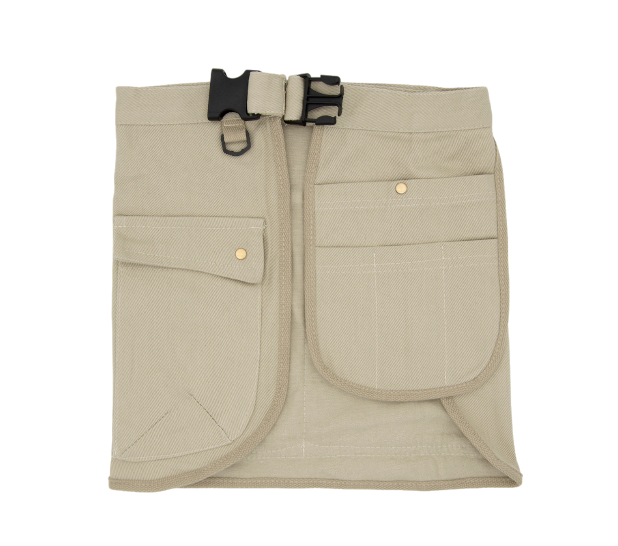 Tool Apron Half Canvas Apron - Beige