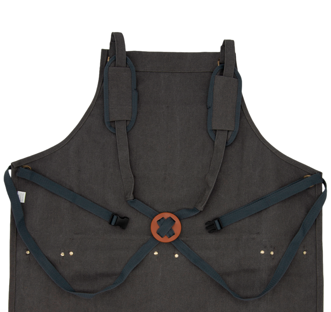 Multi-Pocket Gardening Utility Apron - Grey