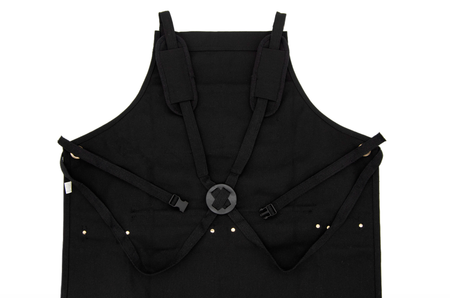 Multi-Pocket Garden Utility Apron - Black
