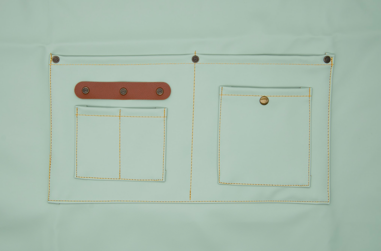 PU Leather Gardening Apron - Green