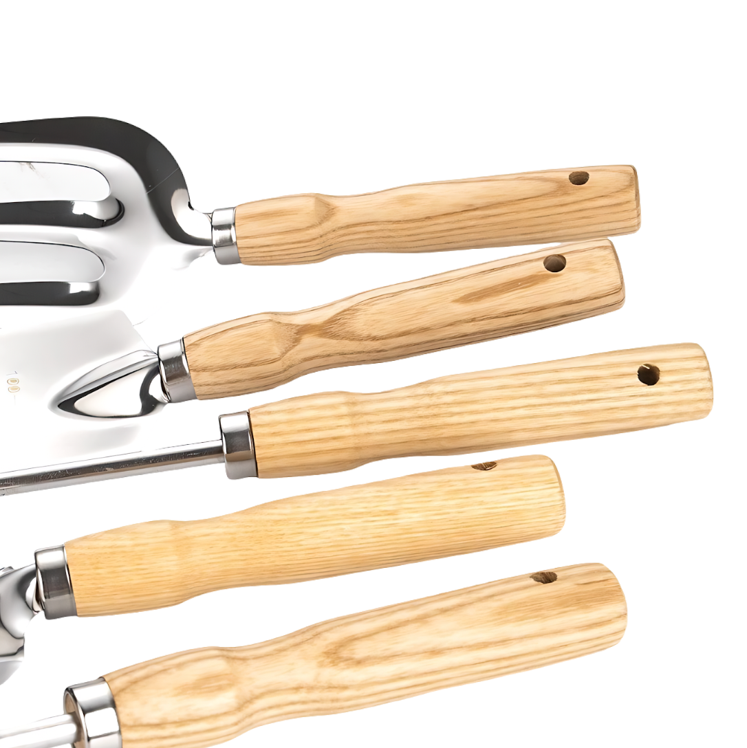Garden Tool Set - Stainless Steel 5-Piece