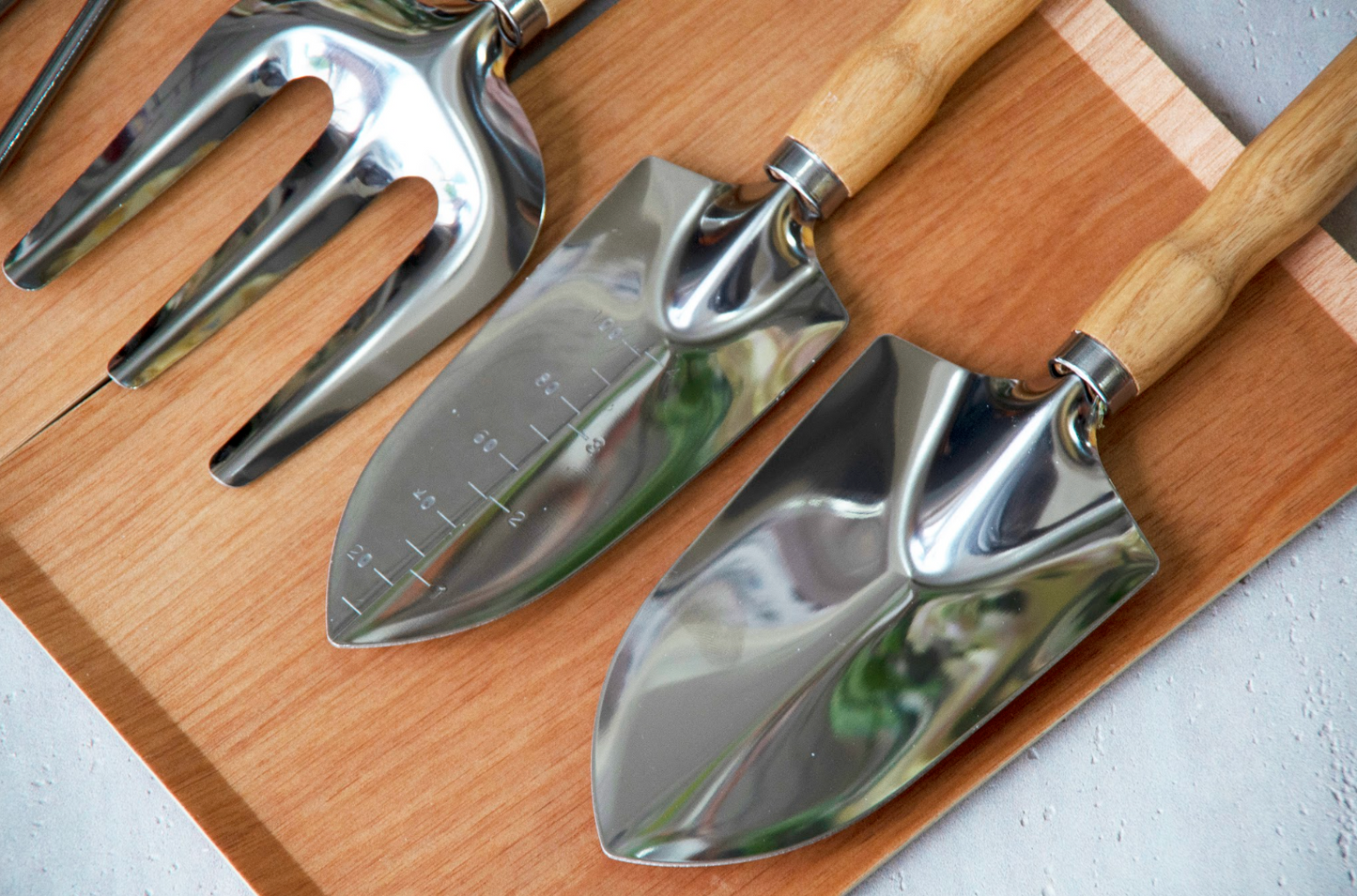 Garden Tool Set - Stainless Steel 5-Piece