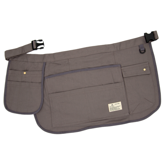 Tool Apron Half Canvas Apron - Gray