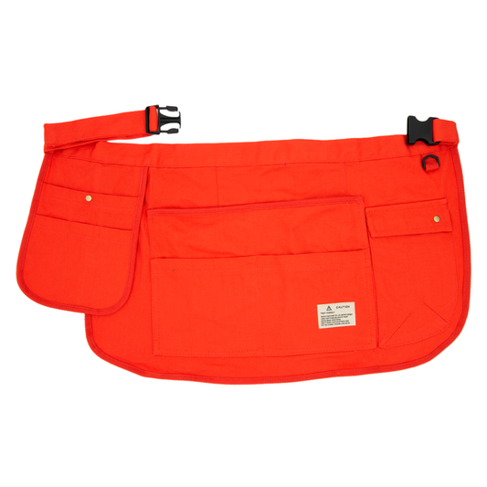 Tool Apron Half Canvas Apron - Orange