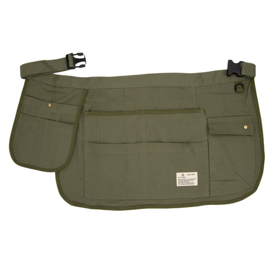 Tool Apron Half Canvas Apron - Green