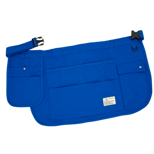 Tool Apron Half Canvas Apron - Blue