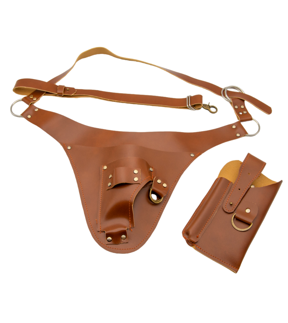 PU Leather Tool Belt Bag
