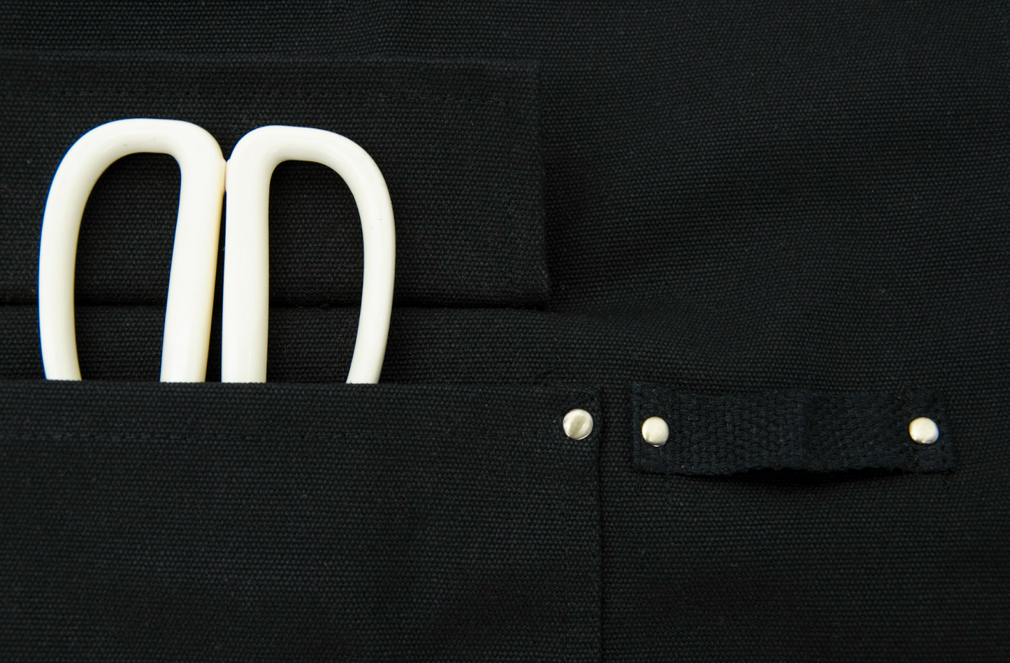 Multi-Pocket Garden Utility Apron - Black