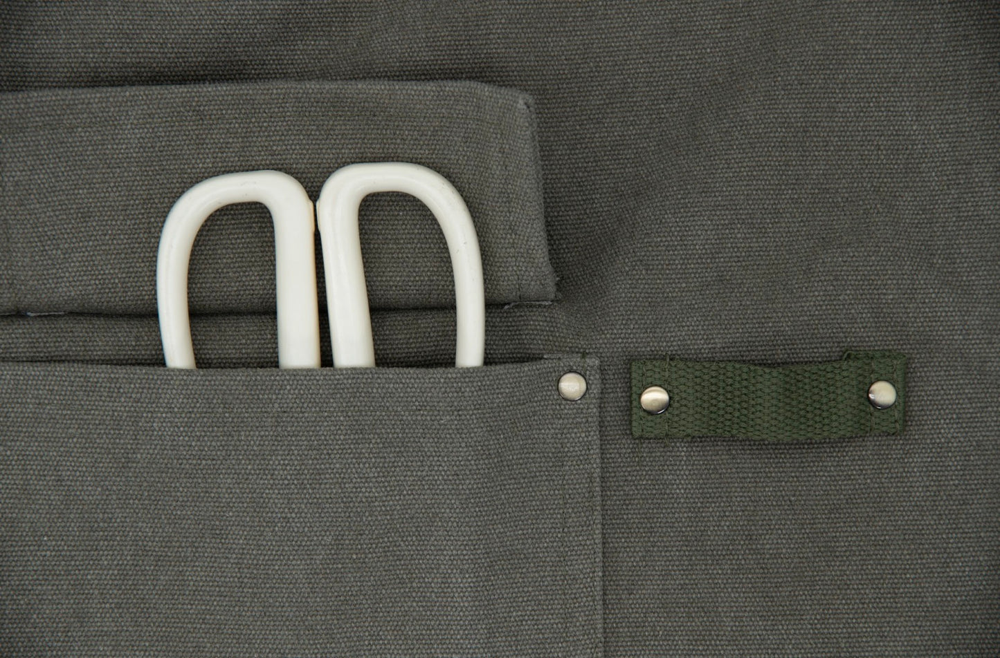 Multi-Pocket Garden Utility Apron - Green
