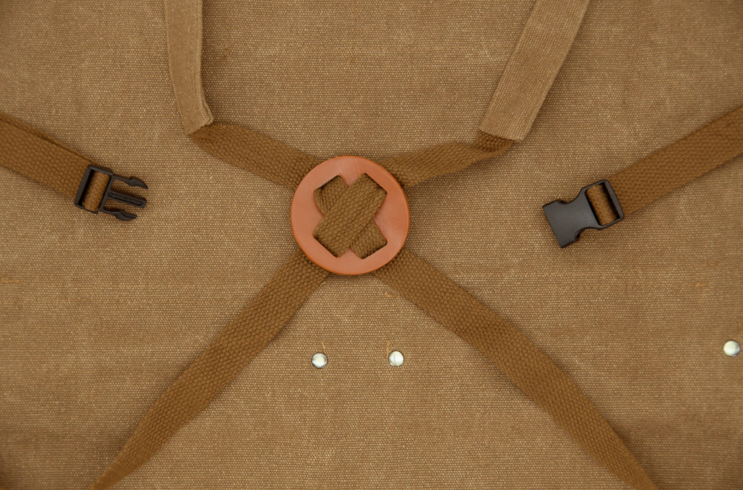 Multi-Pocket Garden Utility Apron - Camel