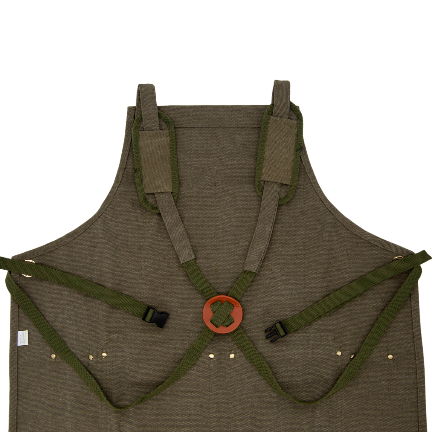 Multi-Pocket Garden Utility Apron - Green