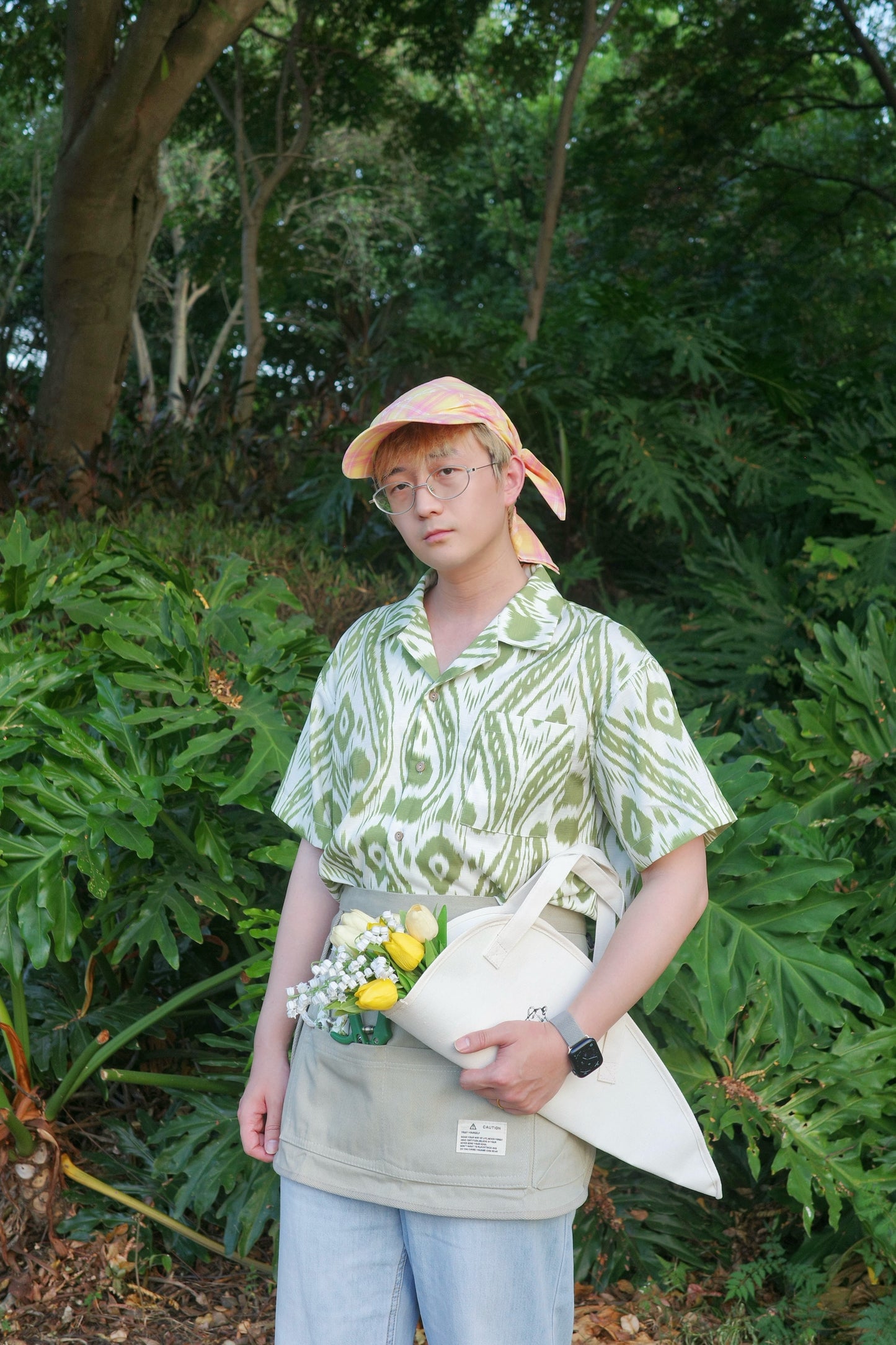 Wide Brim Garden Hat ( Sun-Kissed Peach )