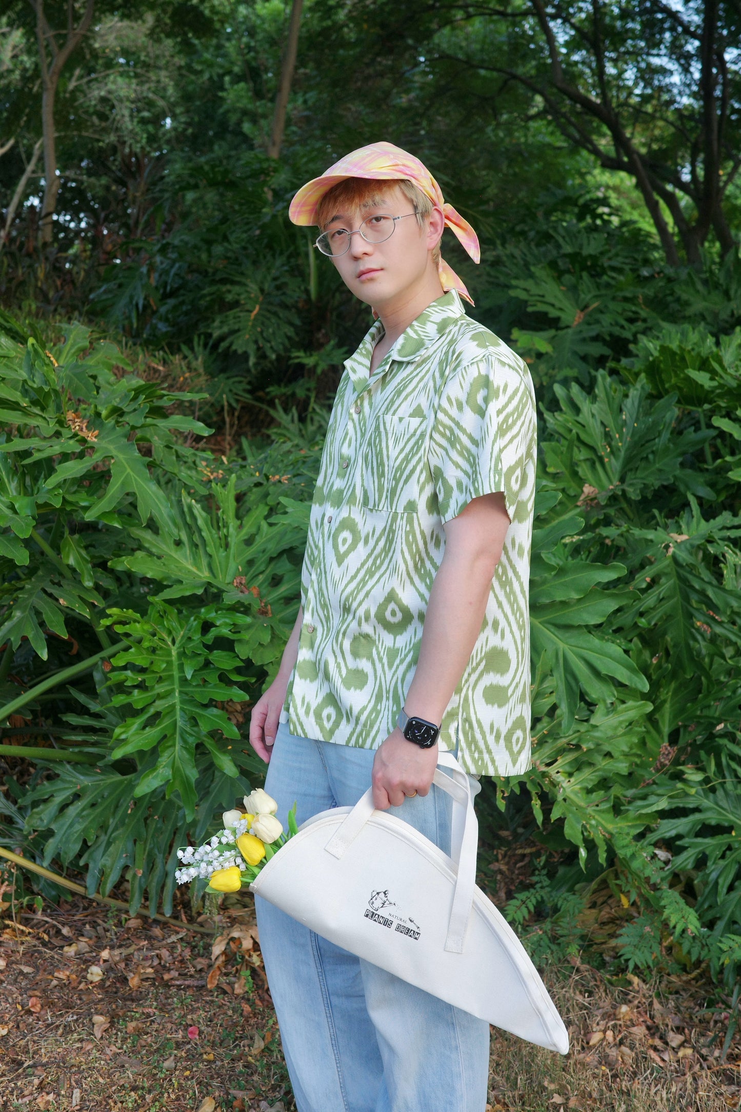 Wide Brim Garden Hat ( Sun-Kissed Peach )