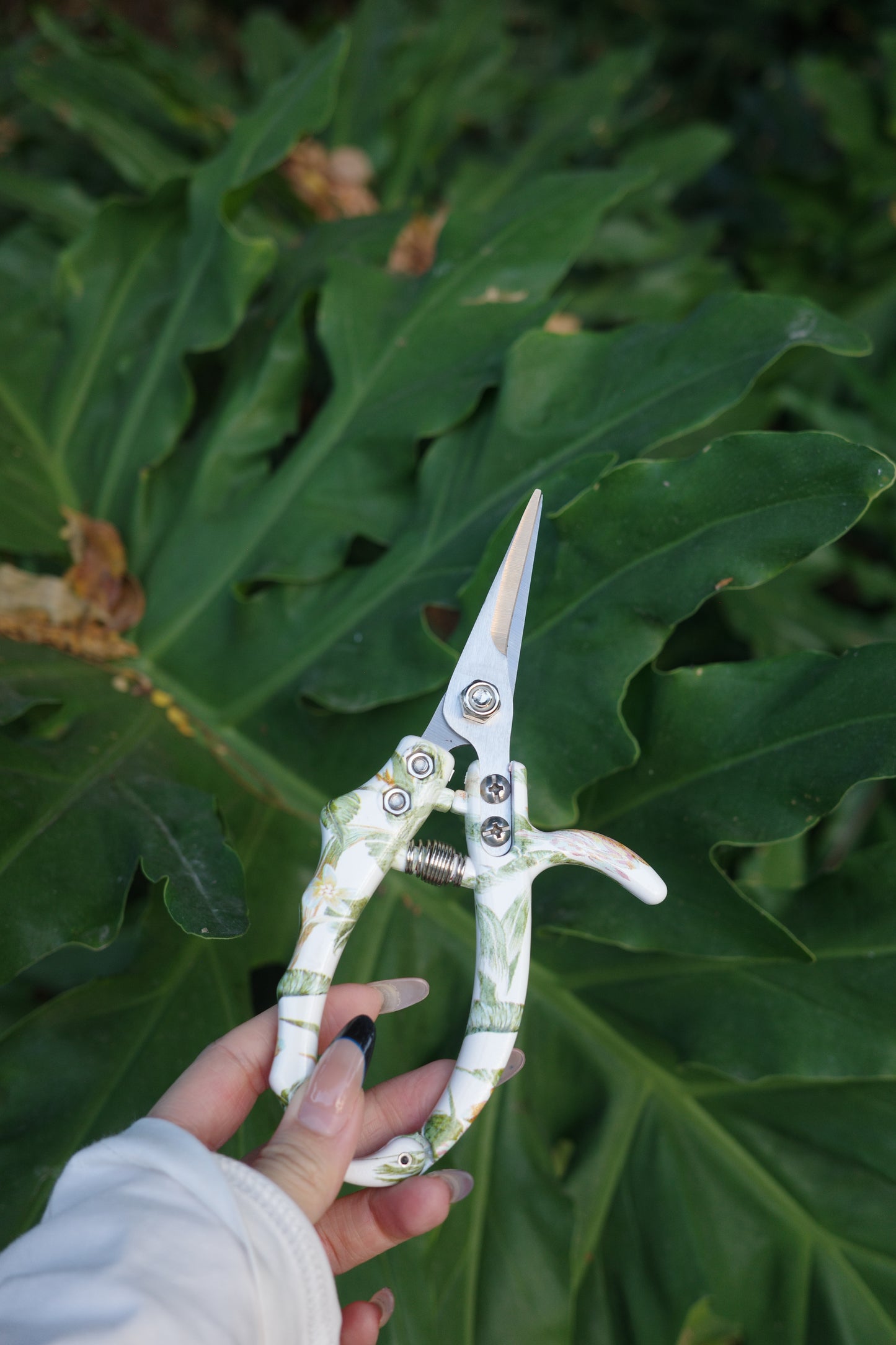 Garden Floral Print Pruning Shears