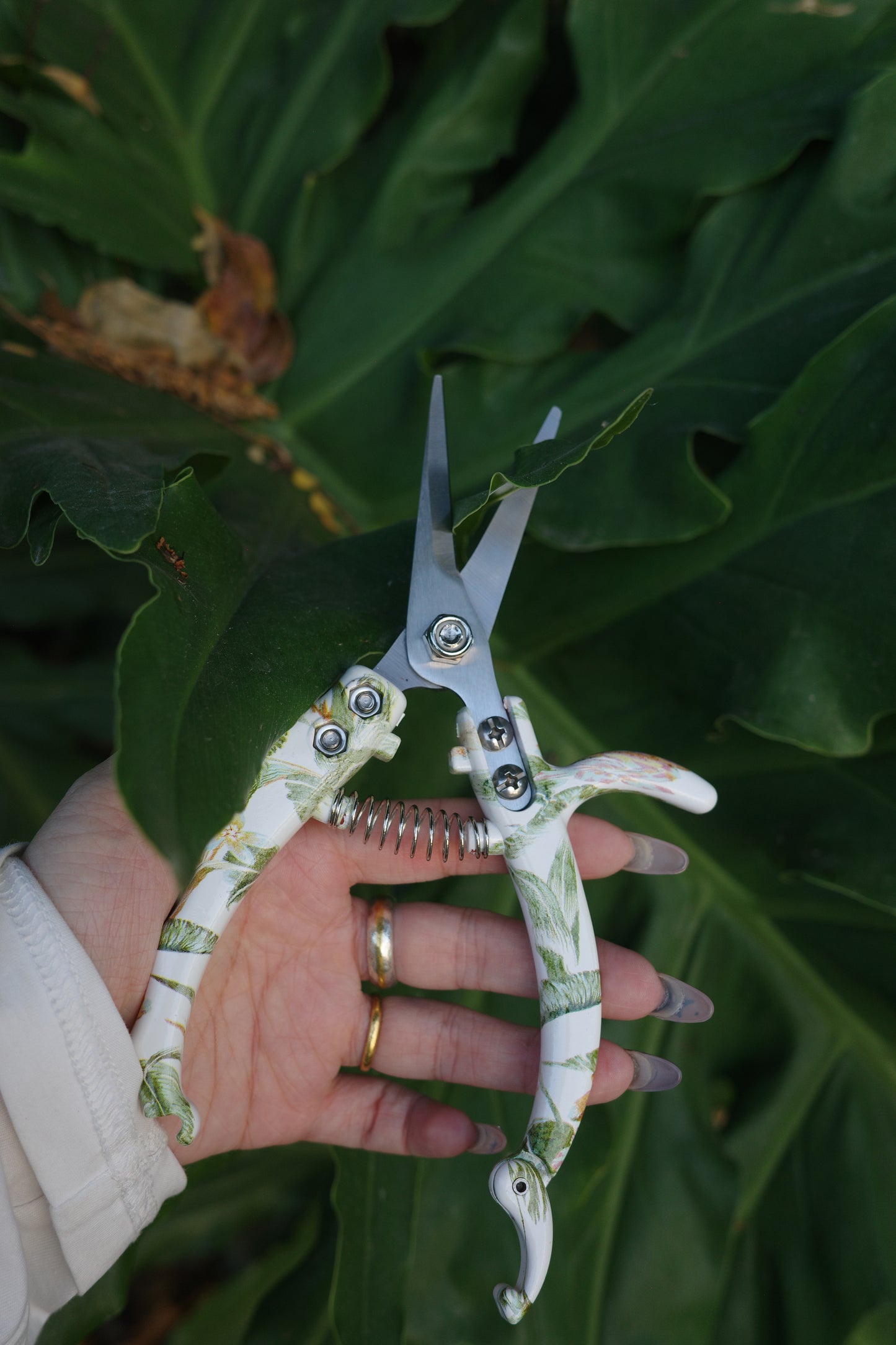 Garden Floral Print Pruning Shears